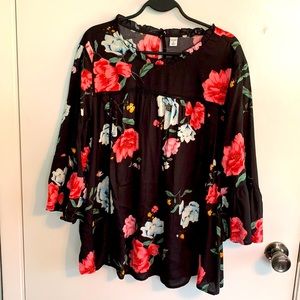 Old Navy floral blouse